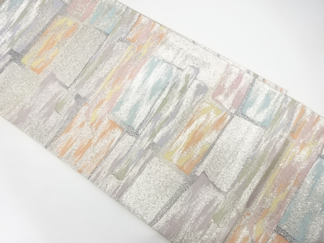 JAPANESE KIMONO / FUKURO OBI / SILK / WOVEN MIST